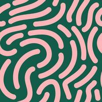 Seamless abstract pattern with curved lines, a maze. Design for fabric, Wallpaper, and cards . vector