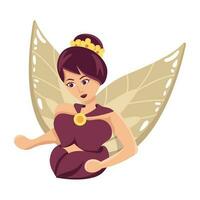 Trendy Fairy Concepts vector