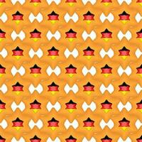Pattern cookie with flag country Germany in tasty biscuit vector