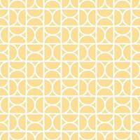 Seamless Mid-century geometric, modern style pattern of simple half-circles. Design for celebration prints, scrapbooking, nursery decor, home decor, paper crafts, invitation design, textile. vector