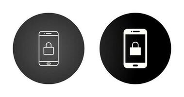 Locked Phone Vector Icon