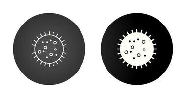 bacterias en icono de vector de diapositiva