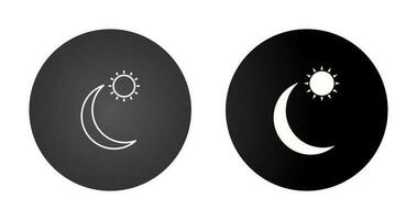 icono de vector de sol y planetas
