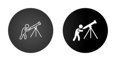 Adjusting Telescope Vector Icon