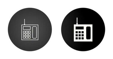 Wireless Landline Phone Vector Icon