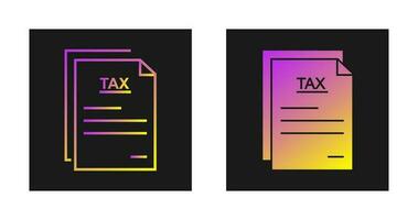 Tax Vector Icon