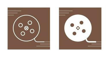 Film Reel Vector Icon