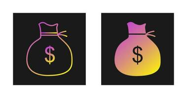 Money Bag Vector Icon