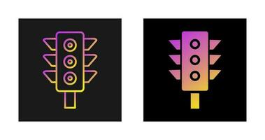 Traffic signal Vector Icon