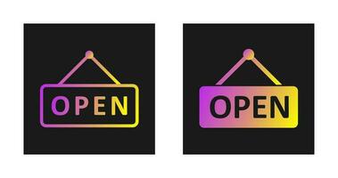 Open Vector Icon