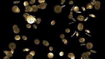 schleppend Bewegung 3d China Yuan Schleife Animation. Währung fallen Lager Video Aufnahmen im 4k. Hintergrund von Geld, handeln, Wirtschaft, Markt, Finanzen, Austausch, Investition, Bankwesen und Globalisierung.