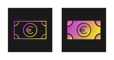 icono de vector de euro