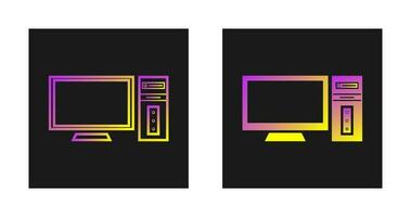 Computer Vector Icon