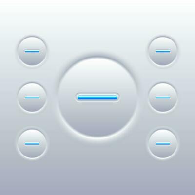 High tech switch button technology background It is a switch button used to control the on-off technology. switch button modern design simple and elegant technology background poster