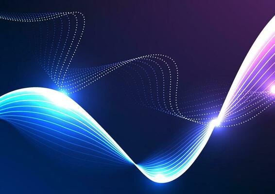 Abstract background technology Modern communication technology allows users to communicate long distances quickly. via the Internet signal network system Use lines to make waves overlapping.