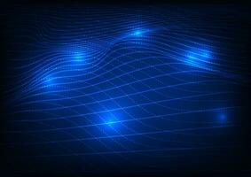 Abstract background technology Modern communication technology allows users to communicate long distances quickly. via the Internet signal network system Use lines to make waves overlapping. vector