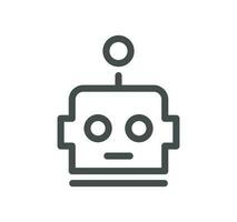 Data analysis related icon outline and linear vector. vector