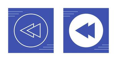Previous Track Vector Icon