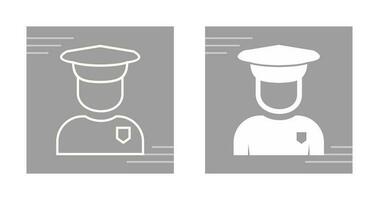 Security Guard Vector Icon