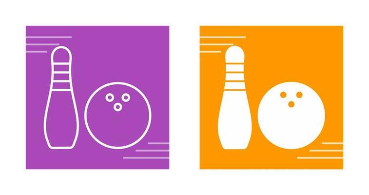 Bowling Vector Icon