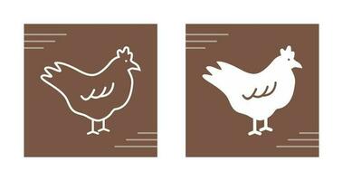 Chicken Vector Icon