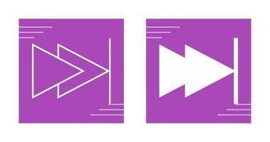 Move to End Vector Icon