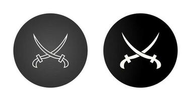 Two Swords Vector Icon