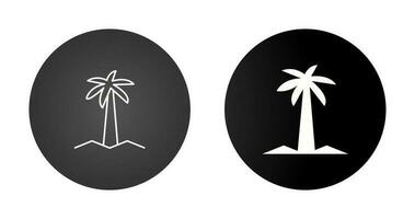 Coconut Tree Vector Icon