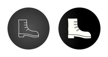 Camping Boot Vector Icon