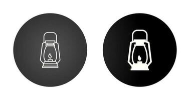 Gas Lamp Vector Icon