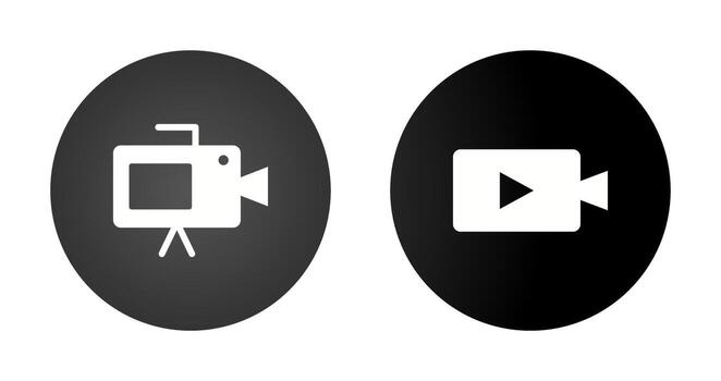 icono de vector de vídeo