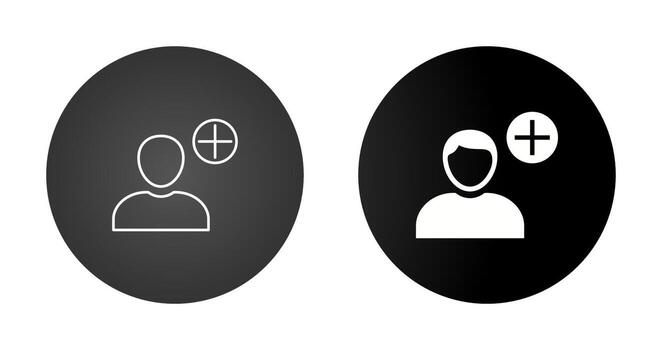 crear icono de vector de usuario