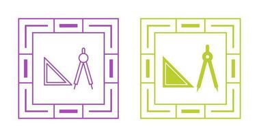 Geometry Tools Vector Icon