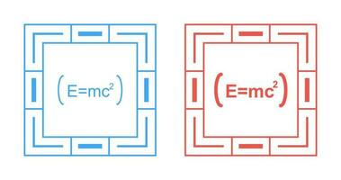 icono de vector de fórmula