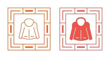 Warm jacket Vector Icon