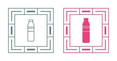 Water Bottle Vector Icon