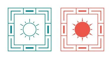 Sun Vector Icon