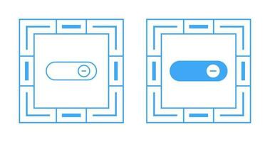 encender icono vectorial vector