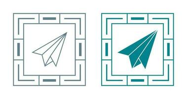 Paper Plane Vector Icon