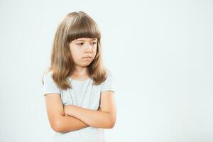 Portrait of a young girl photo