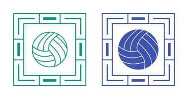 Volley ball Vector Icon