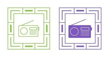 Radio Set Vector Icon