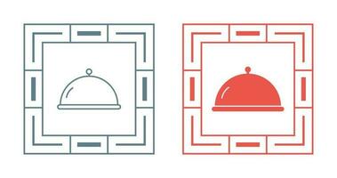 Covered Food Vector Icon