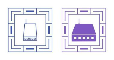 Networking Switch Vector Icon