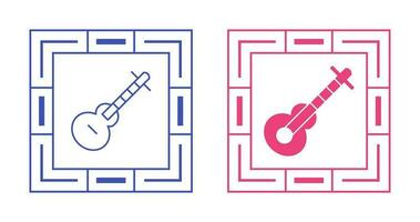 icono de vector de guitarra