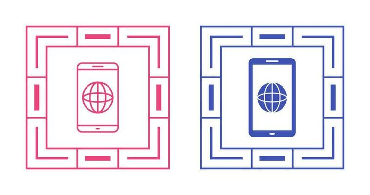 News on Mobile Vector Icon