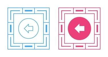 Back Vector Icon
