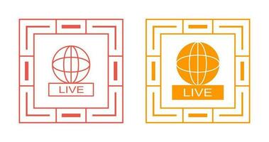 Live News Vector Icon