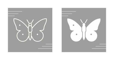 icono de vector de vuelo de mariposa