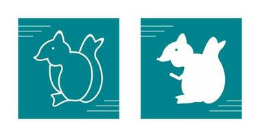 Squirrel Vector Icon